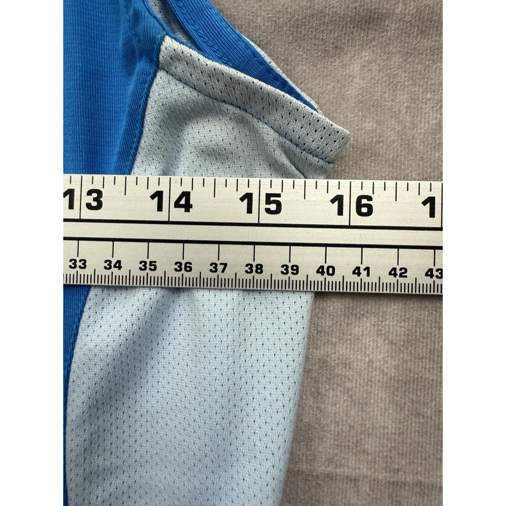 Nike Golf Fit Sleeveless Women's Sz XS Collared Shirt Blue Green Athletic Sport